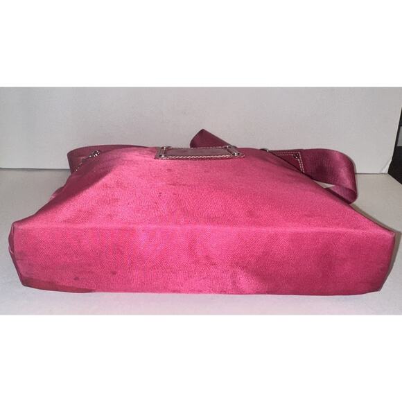 Authentic LONGCHAMP Longchamp nylon shoulder bag crossbody bag in pink -pre-used - Picture 6 of 10